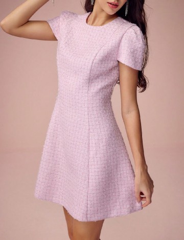 Rochie scurta SHEIN, roz