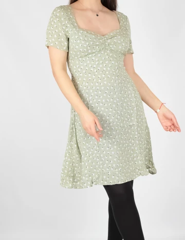 Rochie C&A, verde, 34 Verde