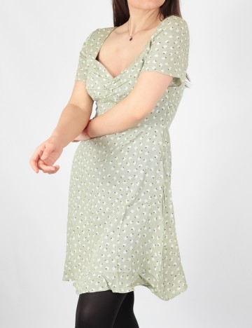 Rochie C&A, verde, 34