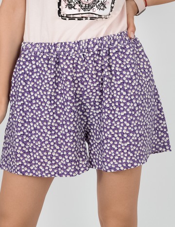Pantaloni  Scurti Noisy May, mov, M