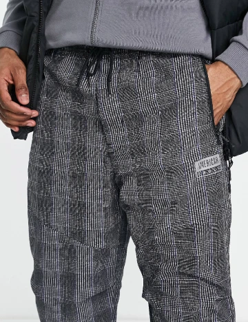 Pantaloni American Eagle, gri Gri