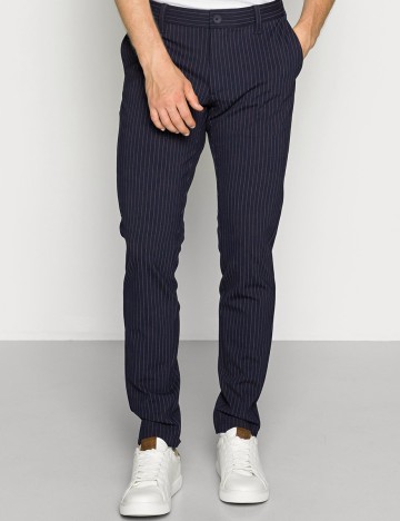 
						Pantaloni Only, bleumarin