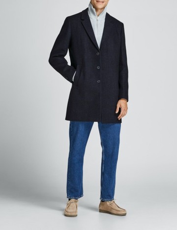 
						Palton Jack&Jones, bleumarin