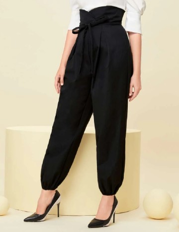 Pantaloni SHEIN, negru