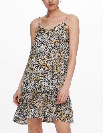 
						Rochie Only, animal print, XS