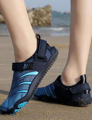Papuci de plaja SHEIN, albastru