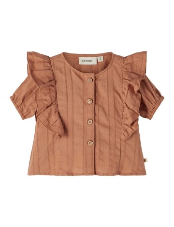 
						Bluza Lil Atelier, maro