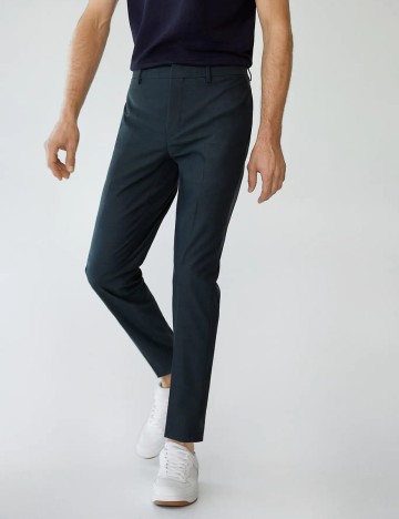 
						Pantaloni Mango, verde, 38