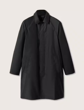 Trench Mango, negru