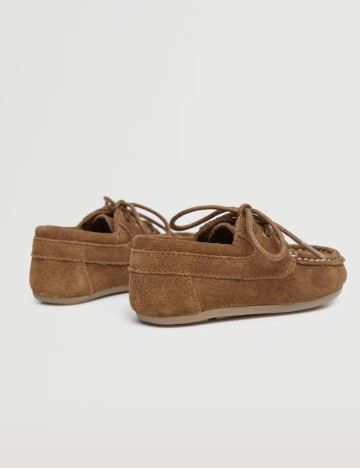 Mocasini Mango Kids, maro