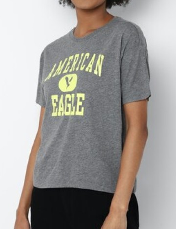 
						Tricou American Eagle, gri