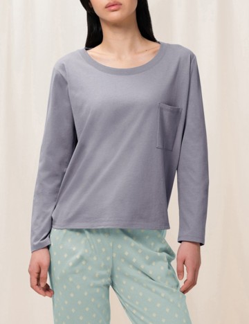 
						Bluza de pijama Triumph, mov