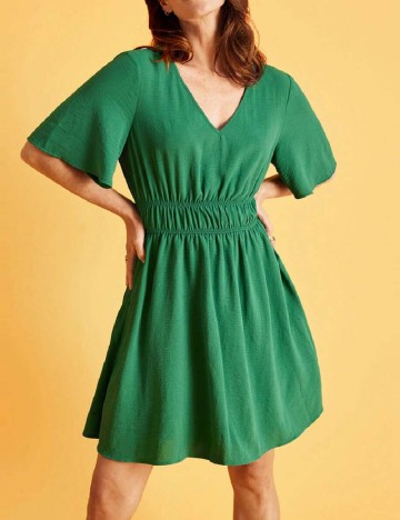 Rochie scurta SHEIN, verde