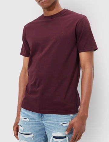 
						Tricou American Eagle, pruna