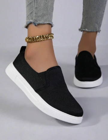 Espadrile SHEIN, negru Negru