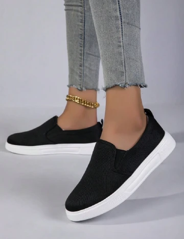 Espadrile SHEIN, negru Negru