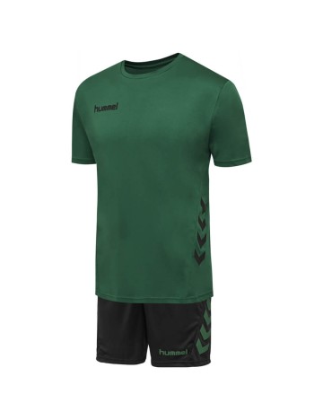 
						Trening Hummel, verde/negru