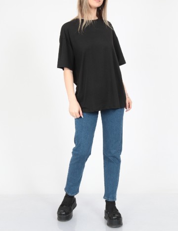 Tricou Oversize SHEIN, negru