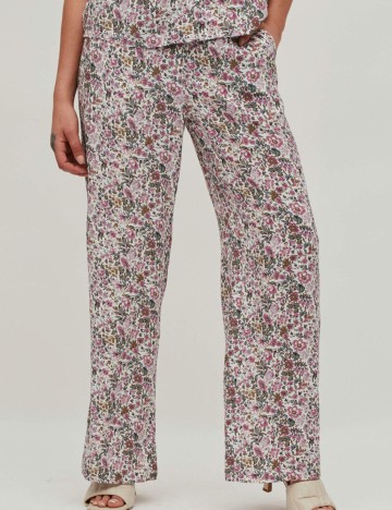 Pantaloni Vila, floral, 34