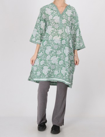 
						Rochie scurta Indiska, verde