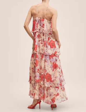 Rochie lunga Mango, floral print