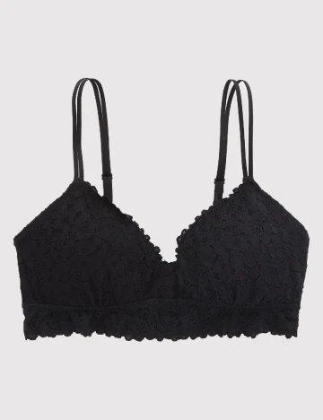 Bustiera Aerie, negru Negru