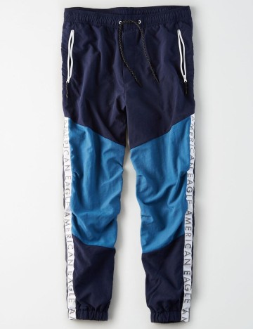 Pantaloni American Eagle, bleumarin