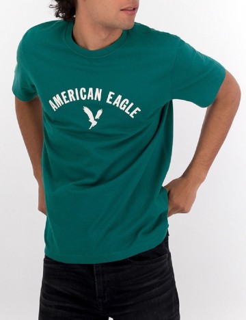 
						Tricou American Eagle, turcoaz