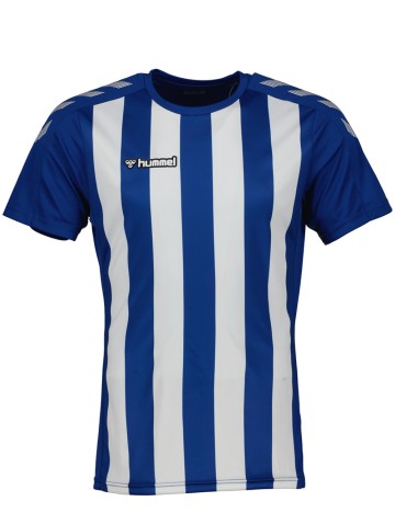 
						Tricou Hummel, albastru-alb