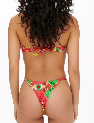 Sutien de baie Only, fucsia Roz