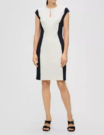 
						Rochie scurta s.Oliver, alb