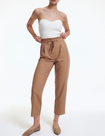 
						Pantaloni Reserved, maro, XL