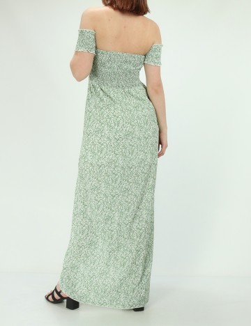 Rochie lunga SHEIN, verde, S