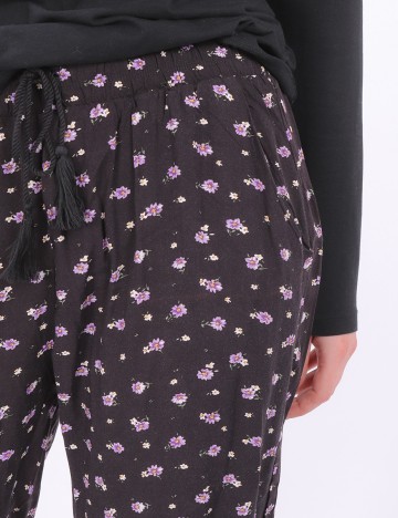 Pantaloni Hailys, floral, M