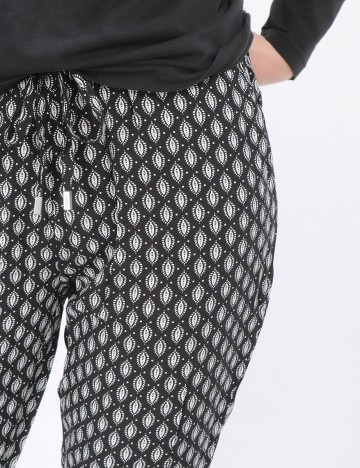 Pantaloni Hailys, negru, XS