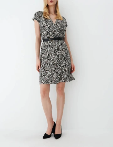 Rochie scurta Mohito, animal print Animal print