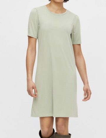 
						Rochie scurta Pieces, verde deschis, M