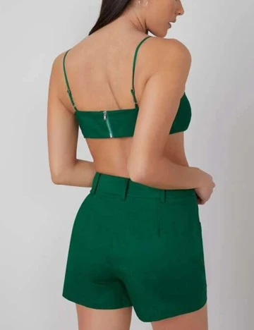 Top SHEIN, verde, M Verde