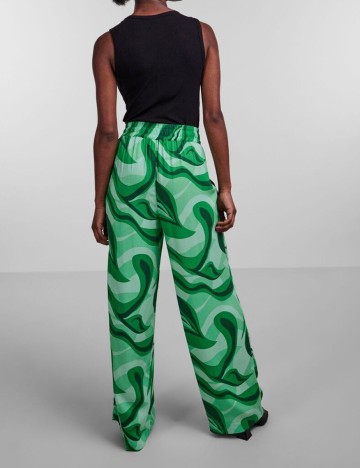 Pantaloni Y.A.S, verde, S