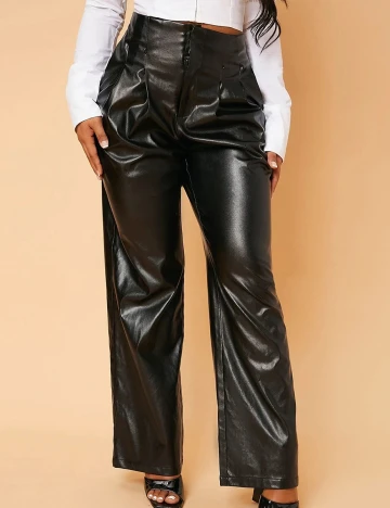 Pantaloni SHEIN, negru, XS Negru