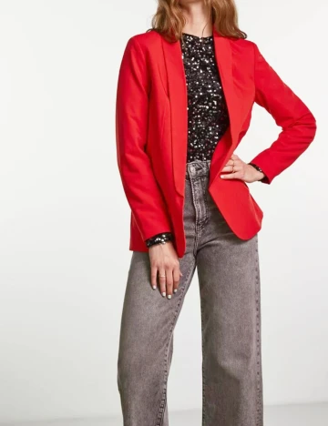 Blazer Pieces, rosu Rosu