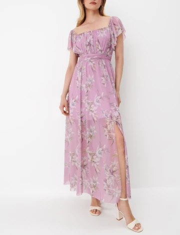 Rochie lunga Mohito, imprimeu floral Floral print