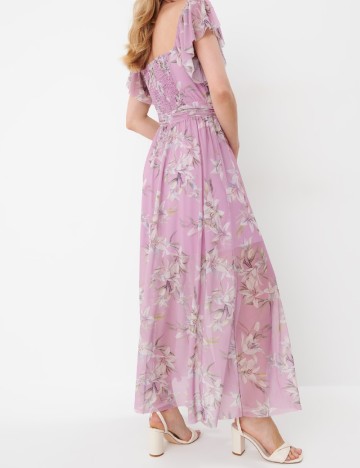 Rochie lunga Mohito, imprimeu floral