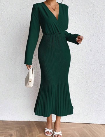 
						Rochie lunga SHEIN, verde