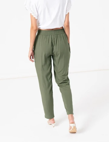 Pantaloni Hailys, verde, S Verde