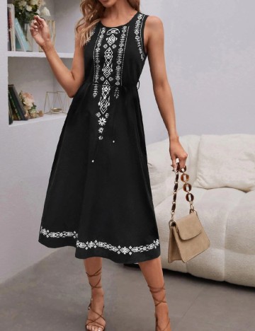 Rochie medie SHEIN, negru