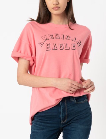 Tricou American Eagle, roz