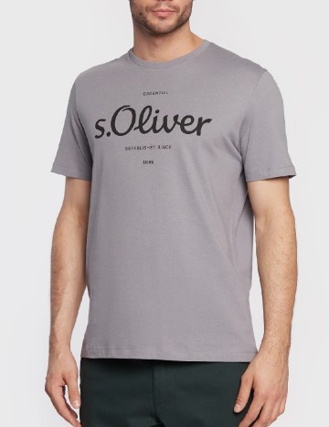 
						Tricou s.Oliver Plus Size Men, gri