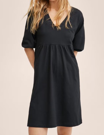 Rochie scurta Mango, negru