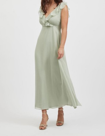 
						Rochie lunga Vila, verde, 42